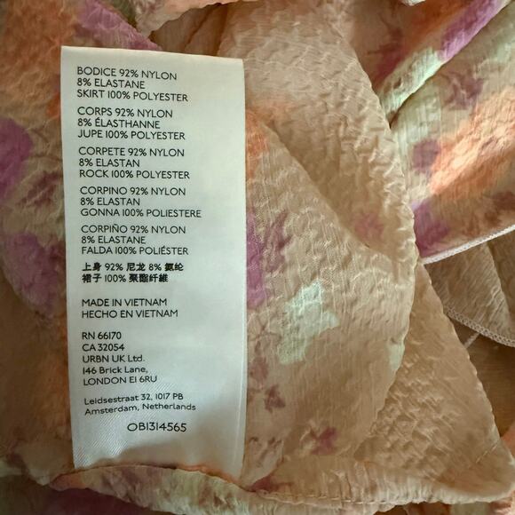 Free People Know Me maxi top blouse duster dress cover up long length M medium - Picture 7 of 14